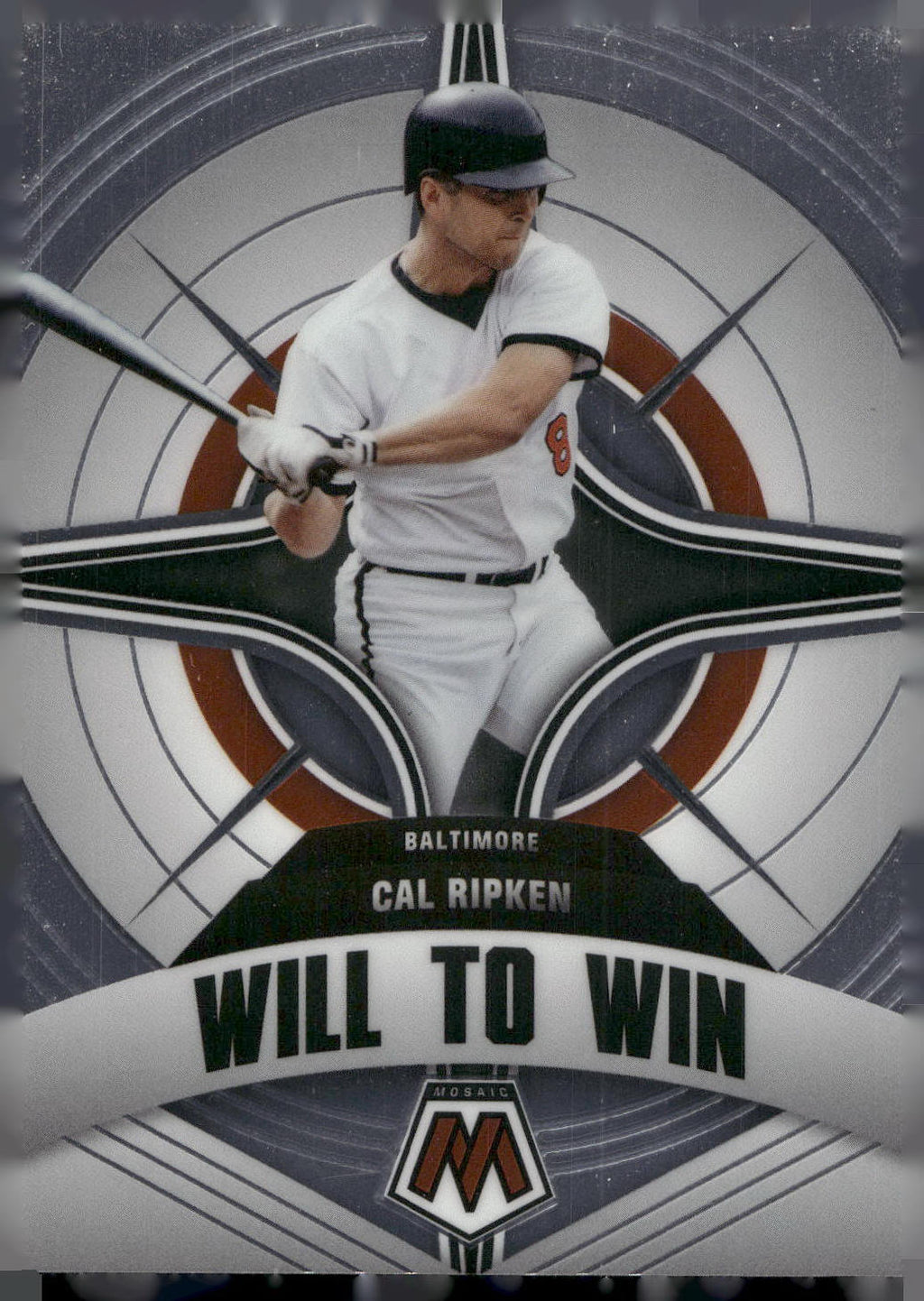 2022 Panini Mosaic #WW-12 Cal Ripken Will to Win