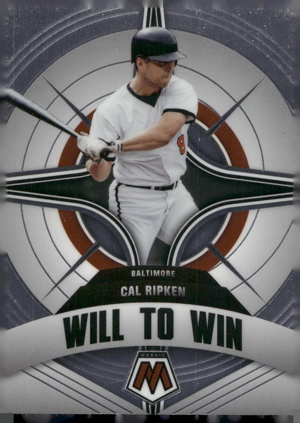 2022 Panini Mosaic #WW-12 Cal Ripken Will to Win