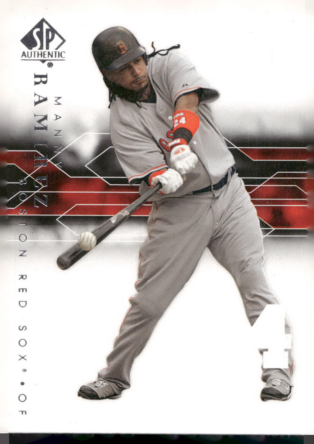 2008 SP Authentic #21 Manny Ramirez