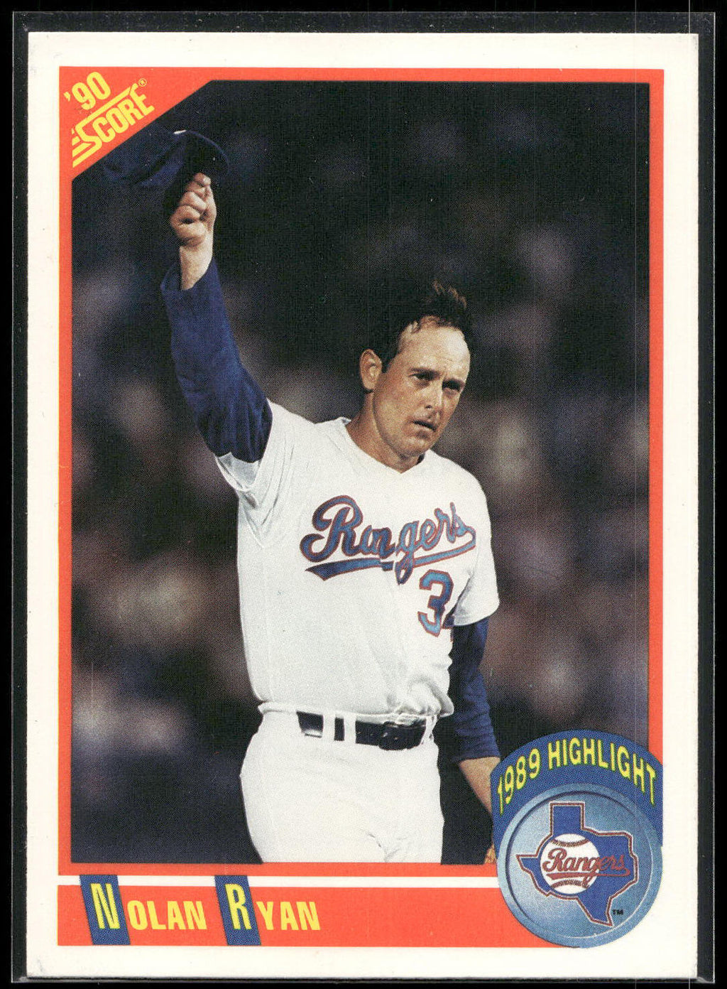 1990 Score #696 Nolan Ryan