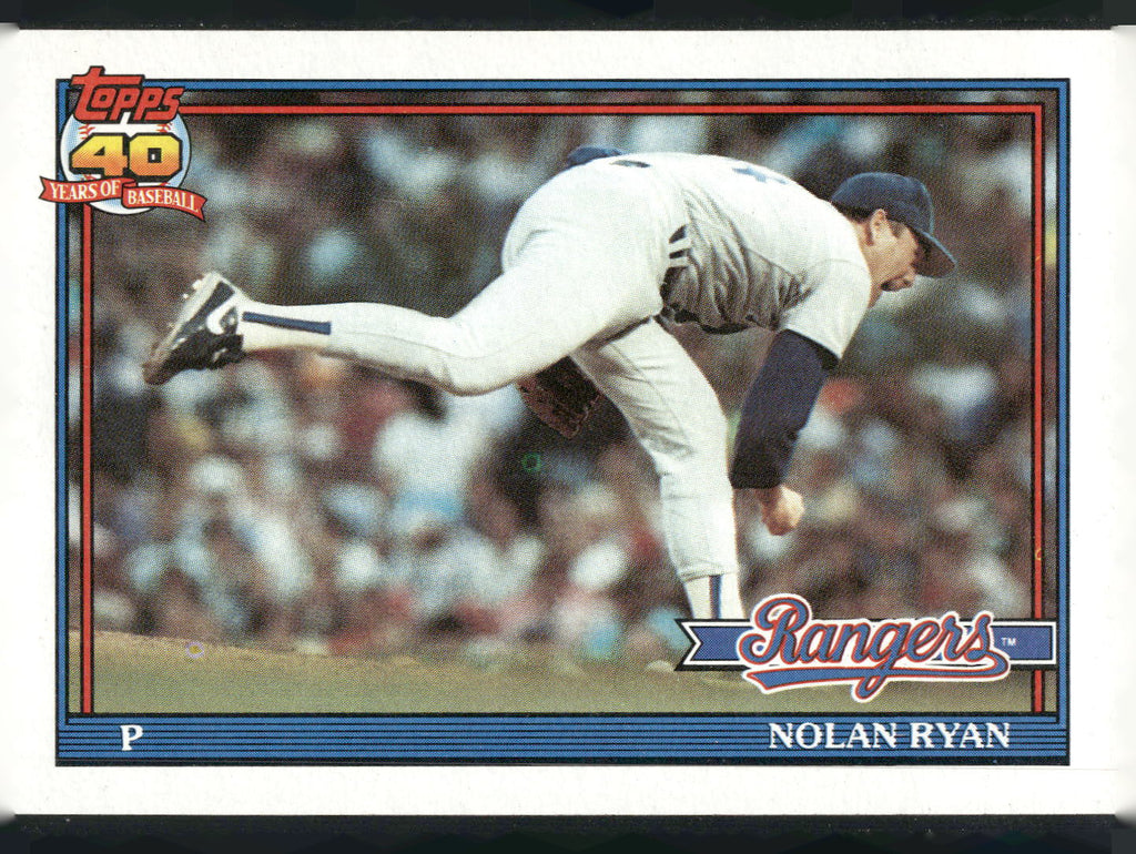 1991 Topps #1 Nolan Ryan