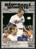 2017 Topps #MM-27 Nolan Ryan Memorable Moments