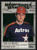 2017 Topps #MM-15 Nolan Ryan Memorable Moments
