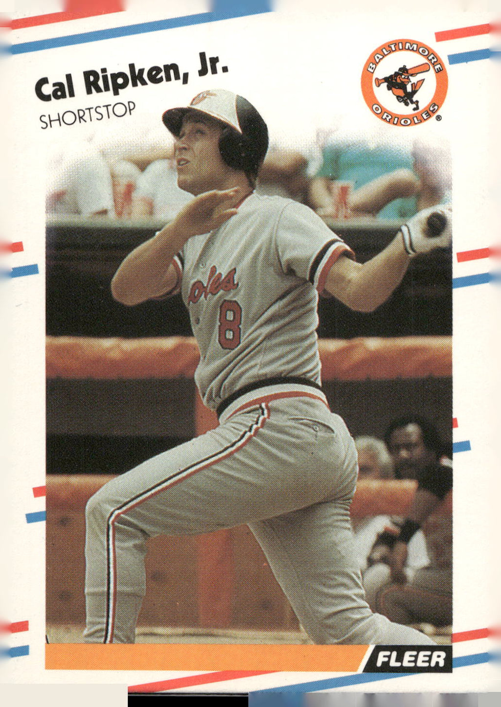 1988 Fleer #570 Cal Ripken, Jr.