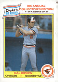 1986 Drake's Big Hitters #11 Cal Ripken