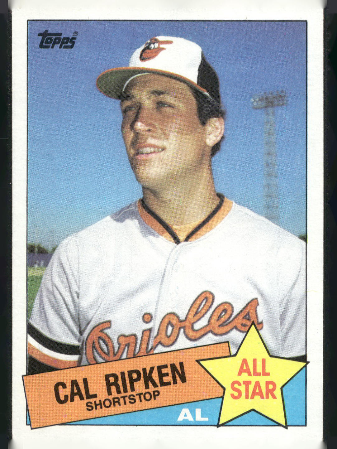 1985 Topps #704 Cal Ripken