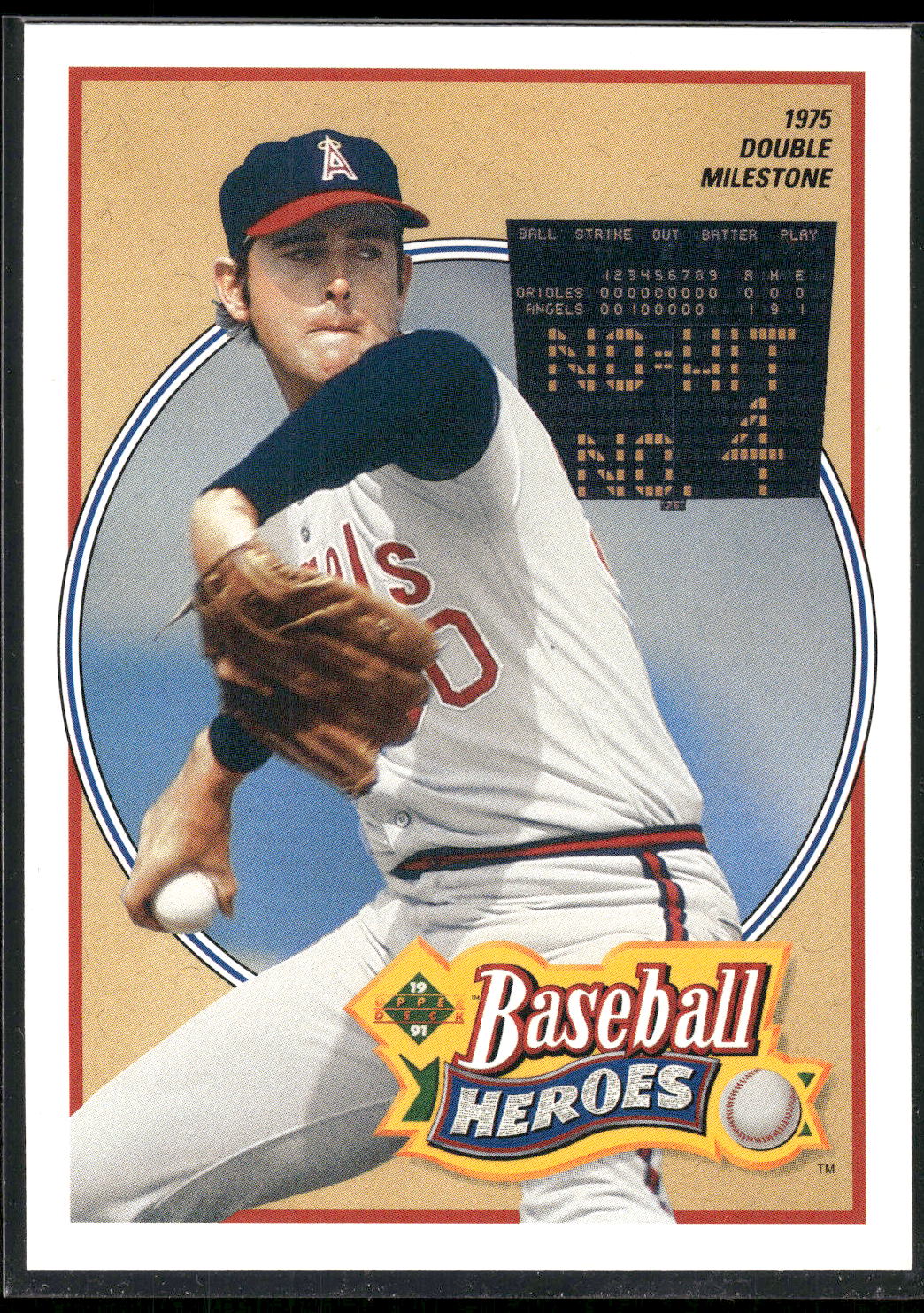 1991 Upper Deck #12 Nolan Ryan Baseball Heroes: Nolan Ryan