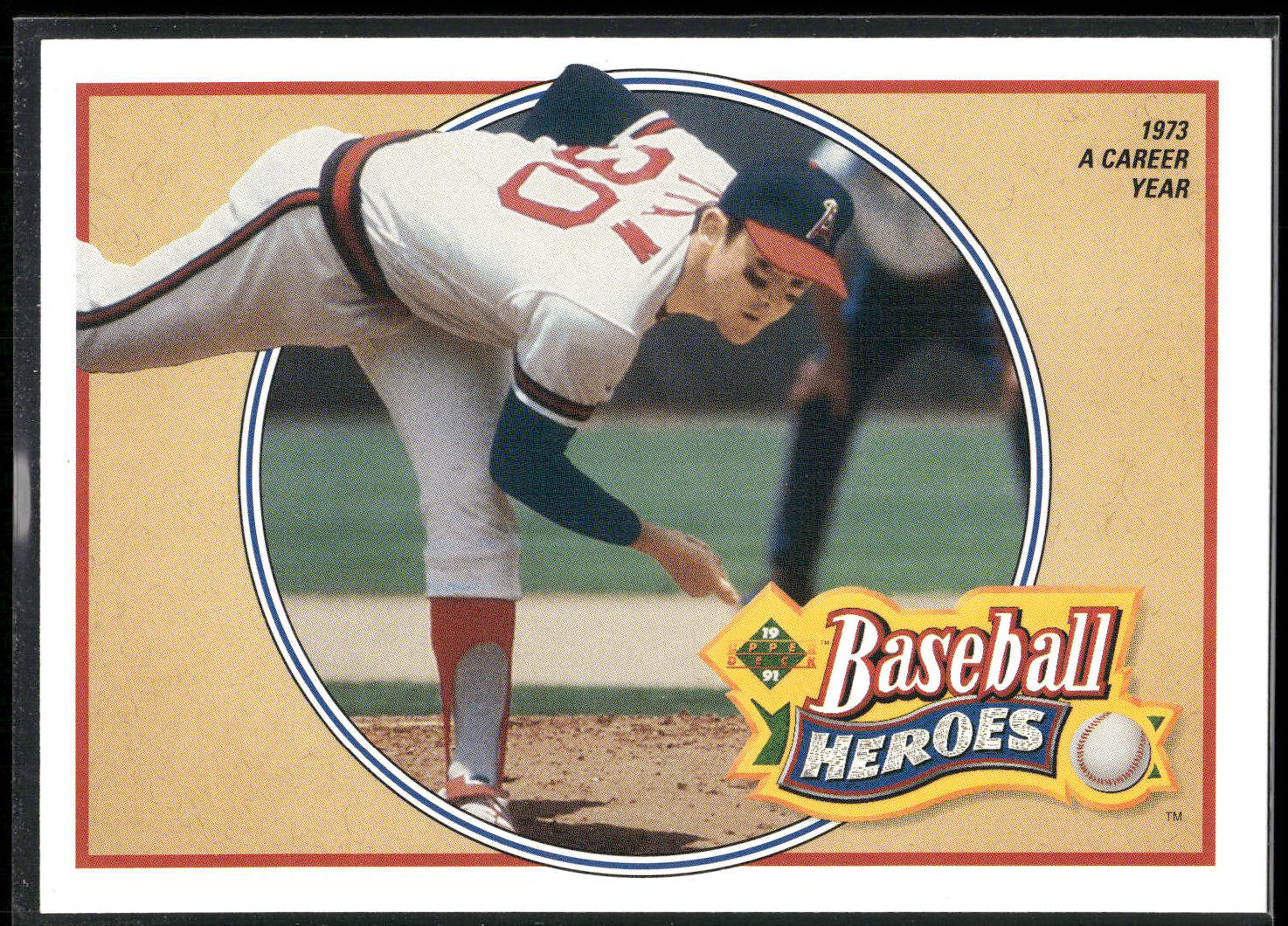 1991 Upper Deck #11 Nolan Ryan Baseball Heroes: Nolan Ryan