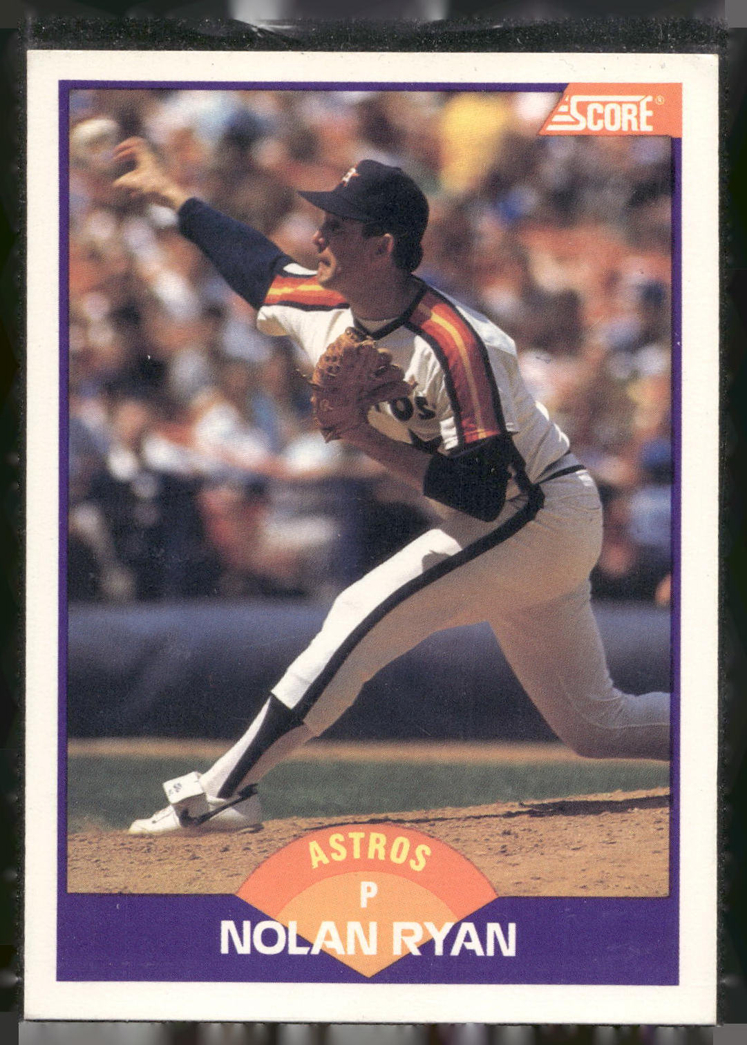 1989 Score #300 Nolan Ryan