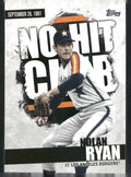 2022 Topps #NHC-17 Nolan Ryan No-Hit Club