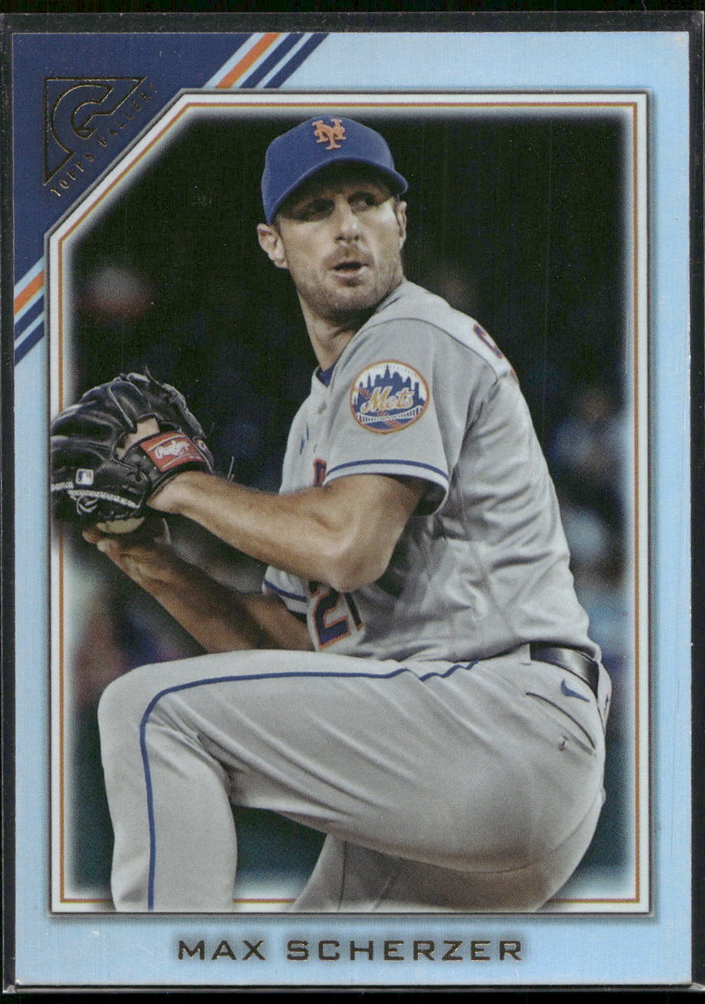 2022 Topps Gallery #127 Max Scherzer Rainbow Foil