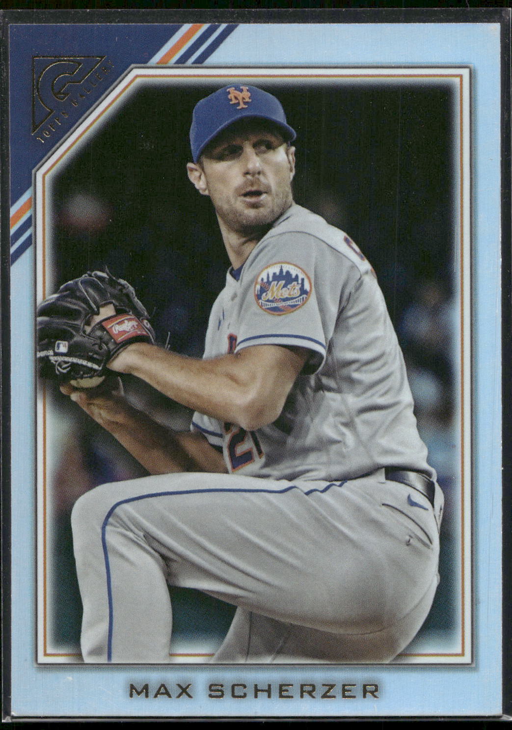 2022 Topps Gallery #127 Max Scherzer Rainbow Foil