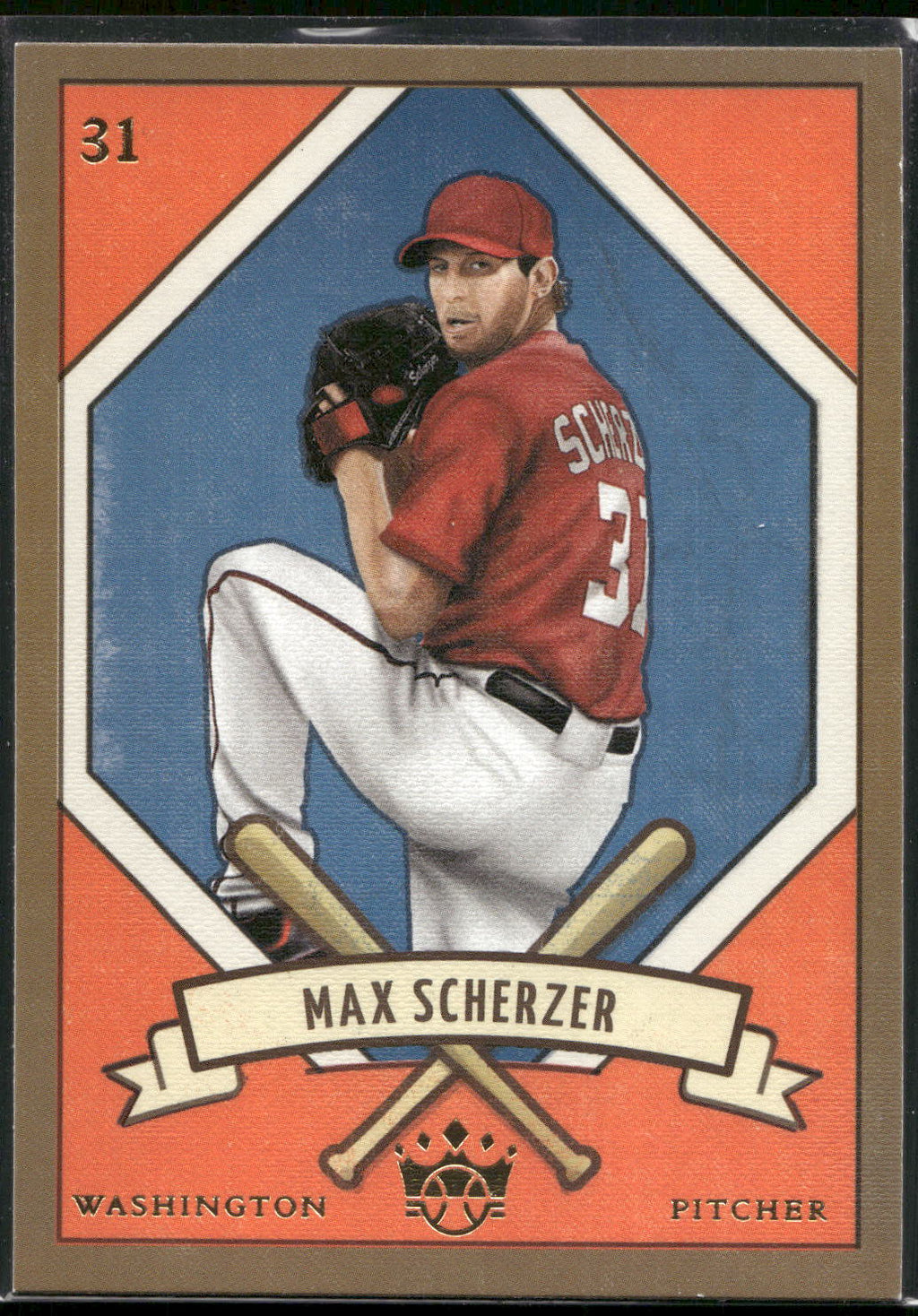 2019 Panini Diamond Kings #205-13 Max Scherzer DK 205