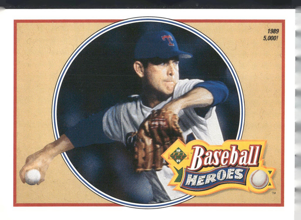 1991 Upper Deck #15 Nolan Ryan Baseball Heroes: Nolan Ryan