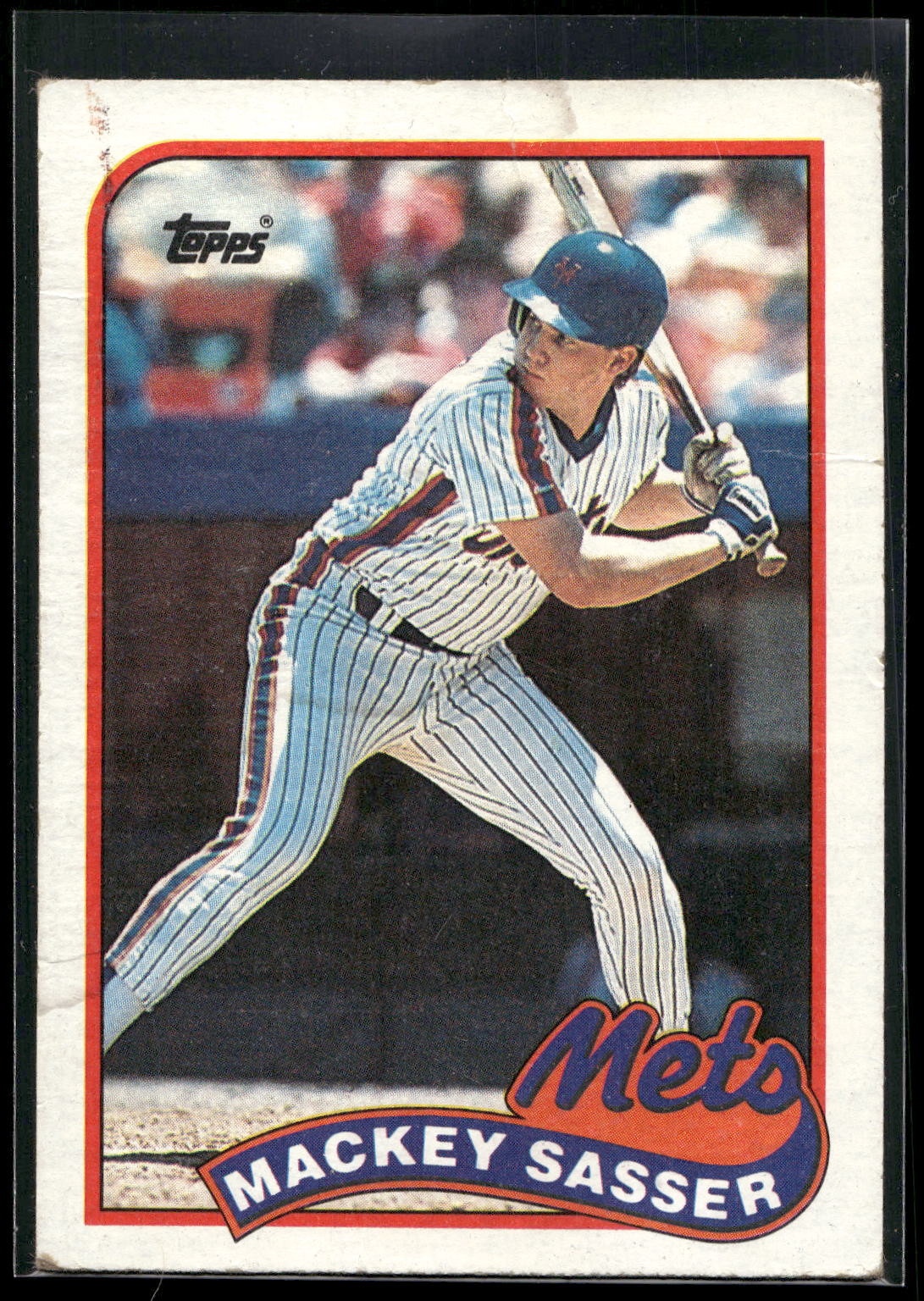1989 Topps #457 Mackey Sasser