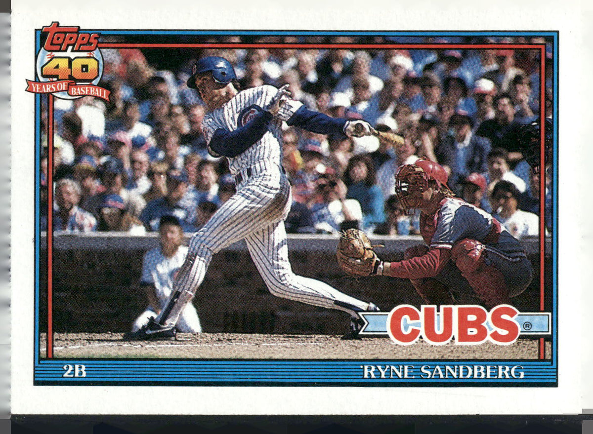 1991 Topps #740 Ryne Sandberg