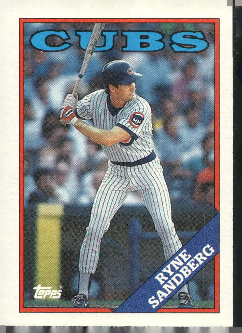 1988 Topps #10 Ryne Sandberg