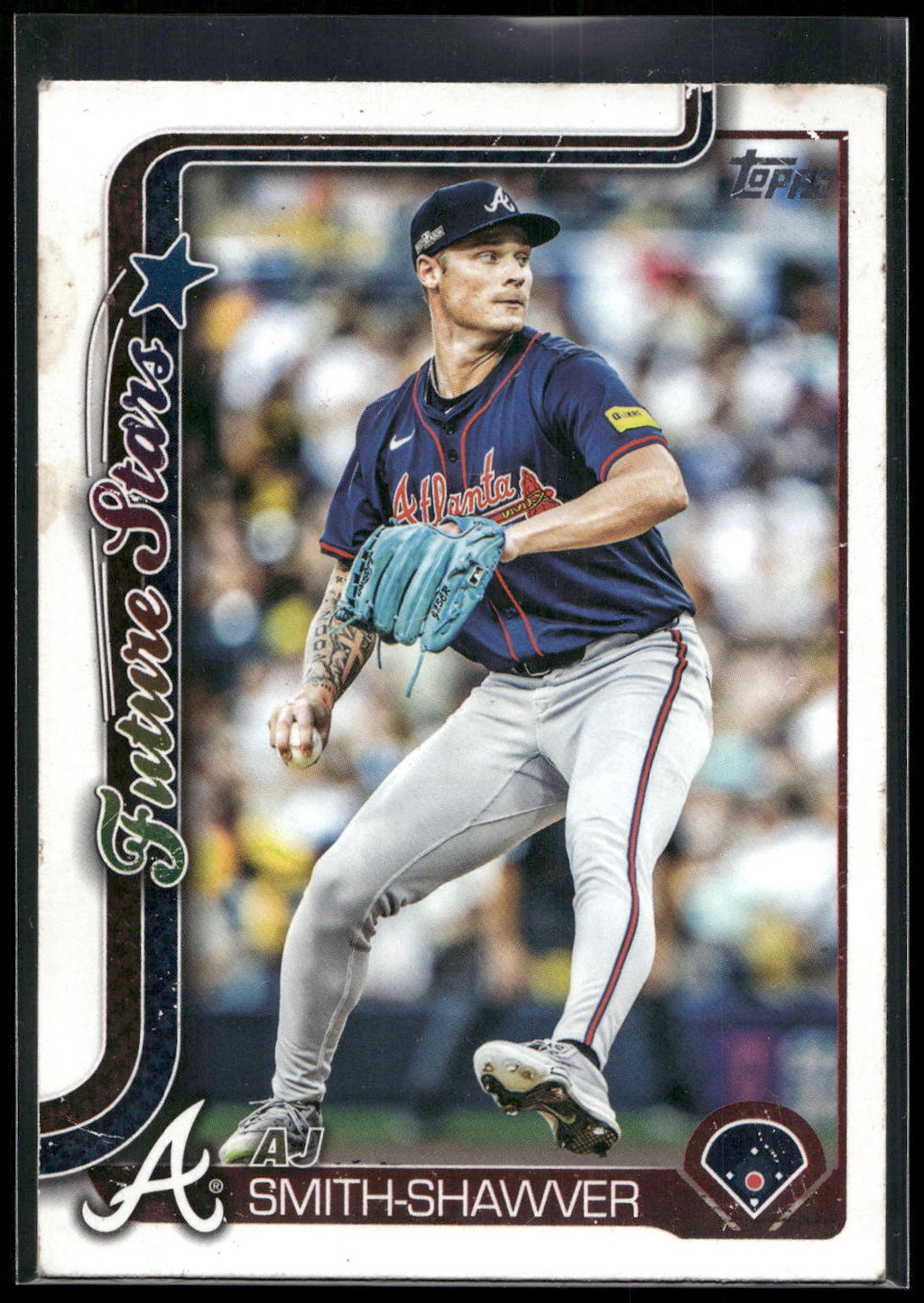 2025 Topps #674 AJ Smith-Shawver