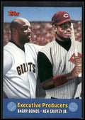 2000 Topps #TC8 Executive Producers (Barry Bonds / Ken Griffey Jr.) Combos
