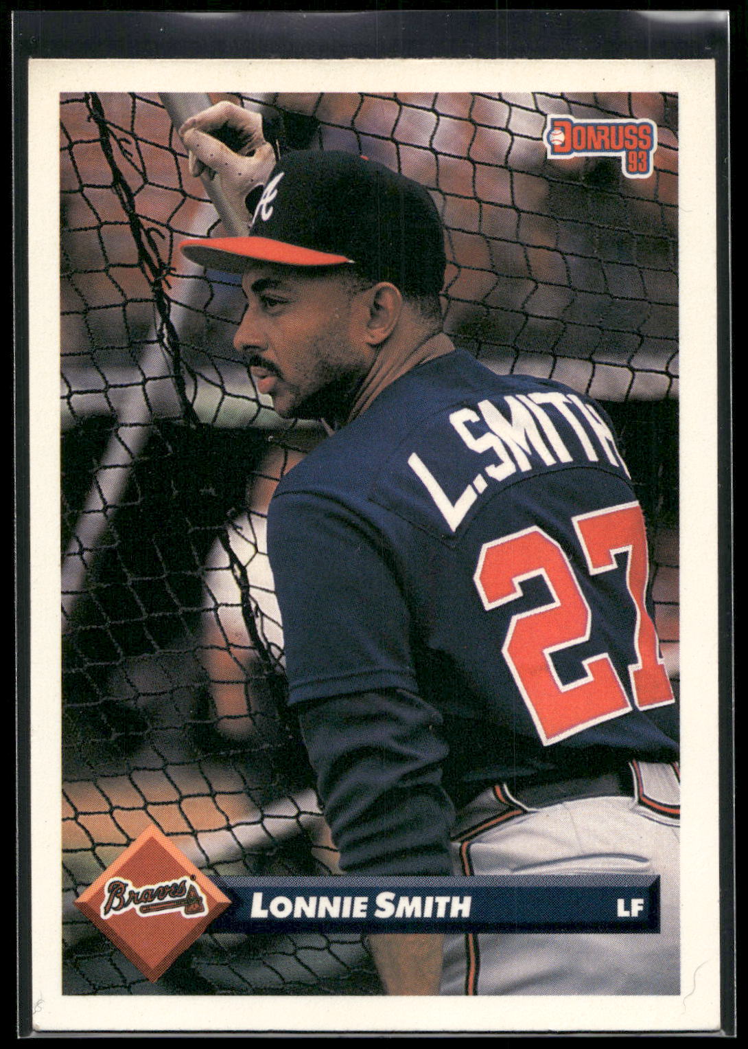 1993 Donruss #658 Lonnie Smith
