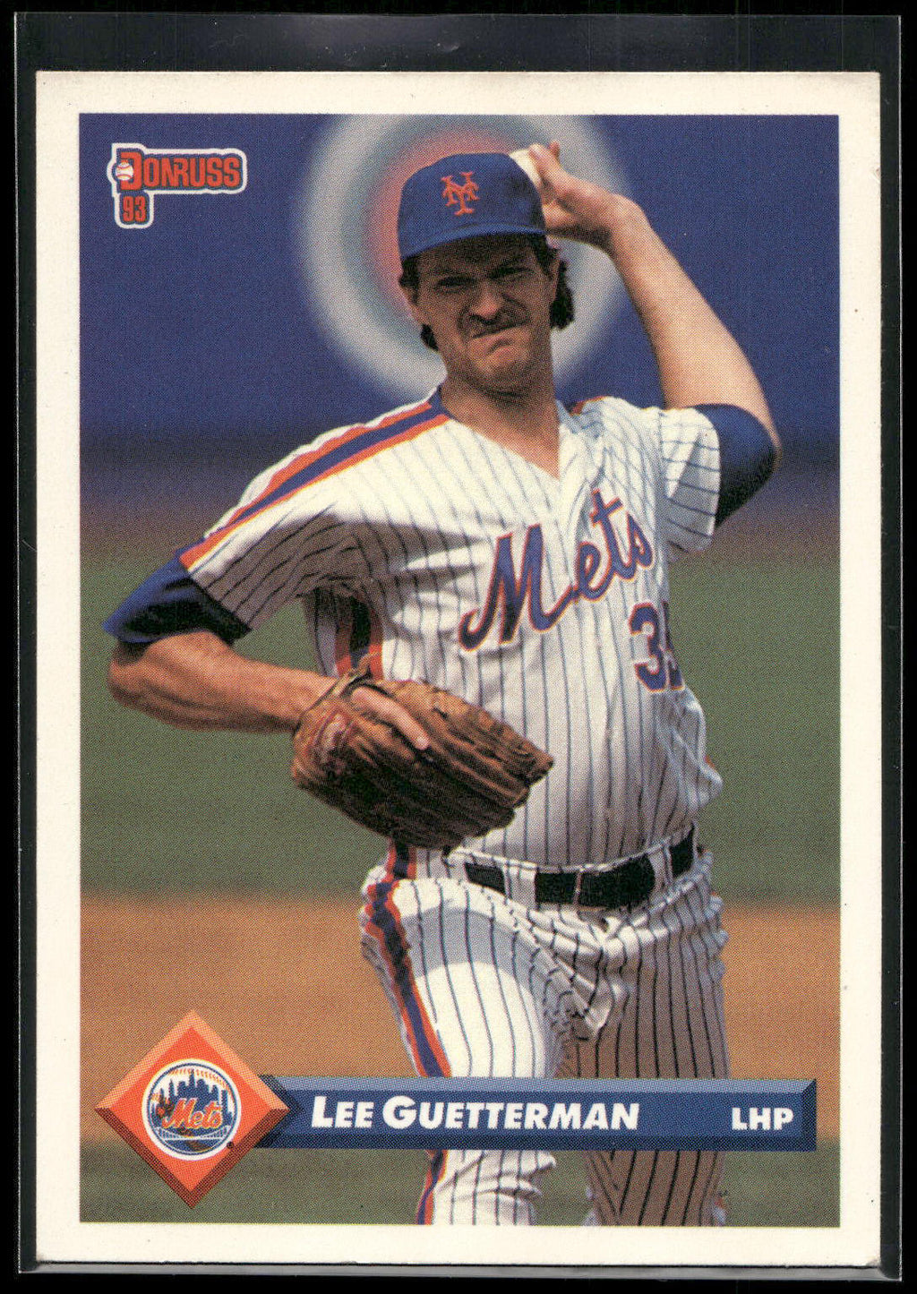 1993 Donruss #542 Lee Guetterman