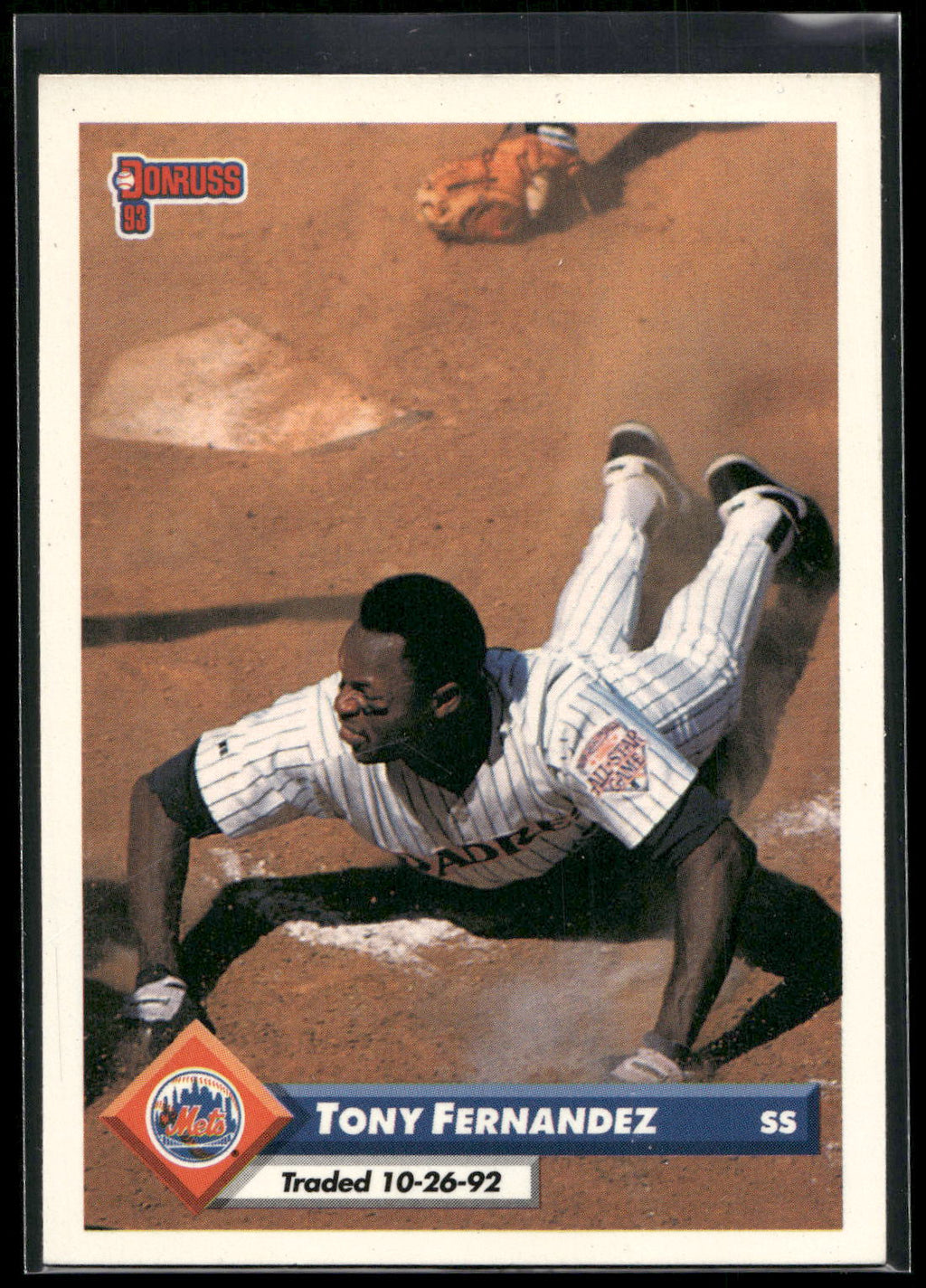 1993 Donruss #674 Tony Fernandez