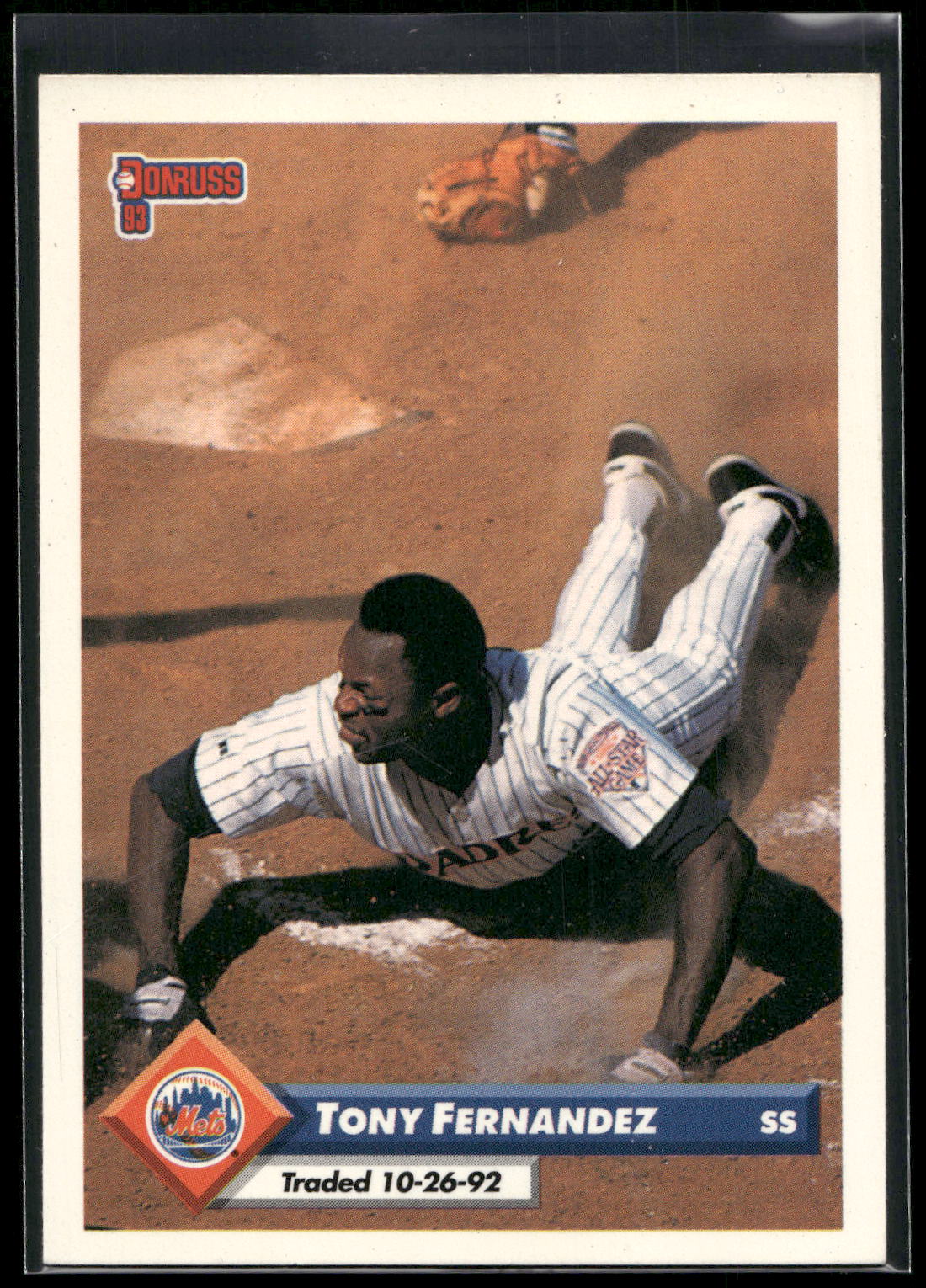 1993 Donruss #674 Tony Fernandez