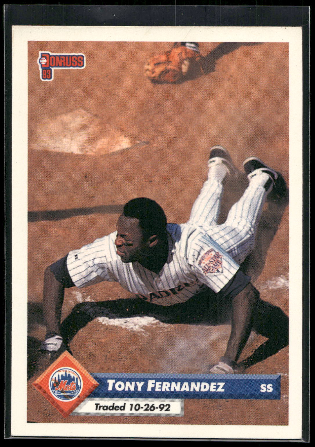 1993 Donruss #674 Tony Fernandez