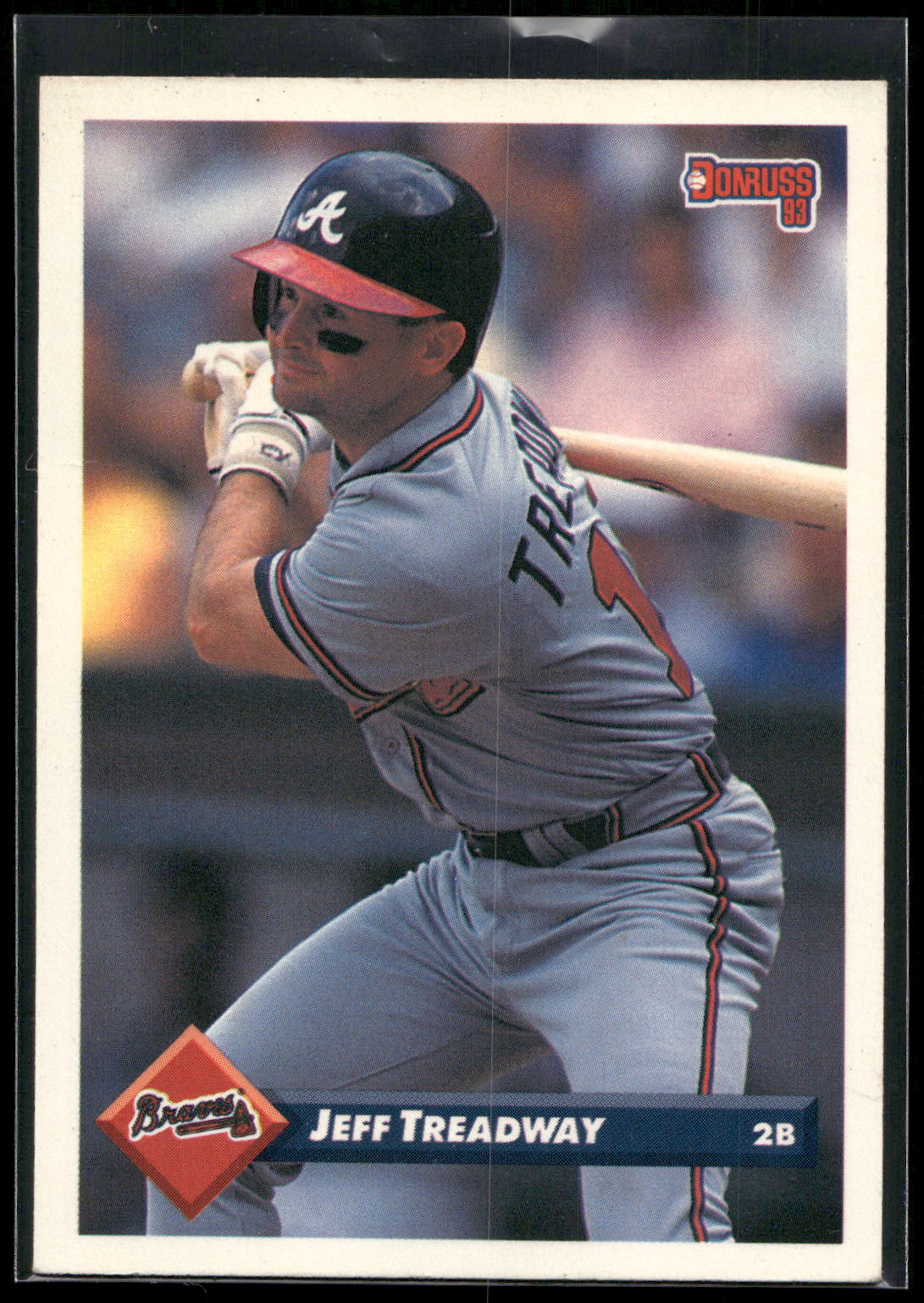 1993 Donruss #448 Jeff Treadway
