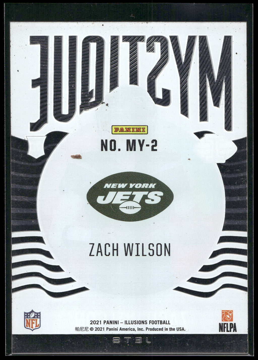 2021 Panini Illusions #MY-2 Zach Wilson Mystique