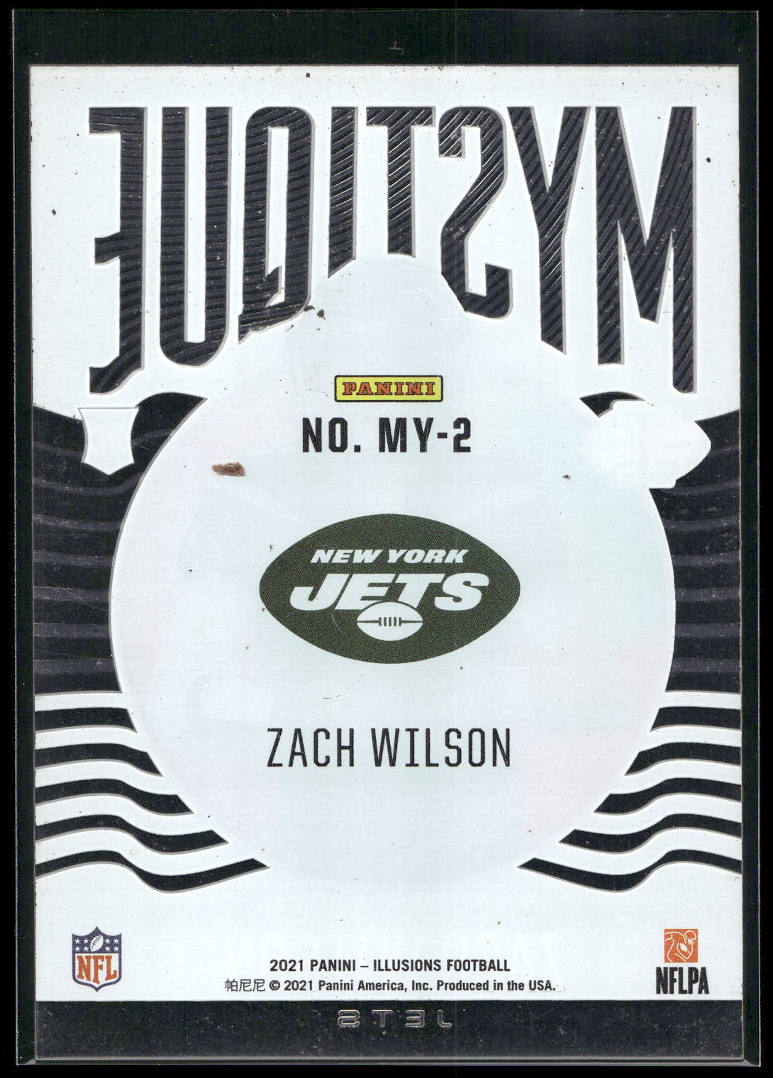 2021 Panini Illusions #MY-2 Zach Wilson Mystique