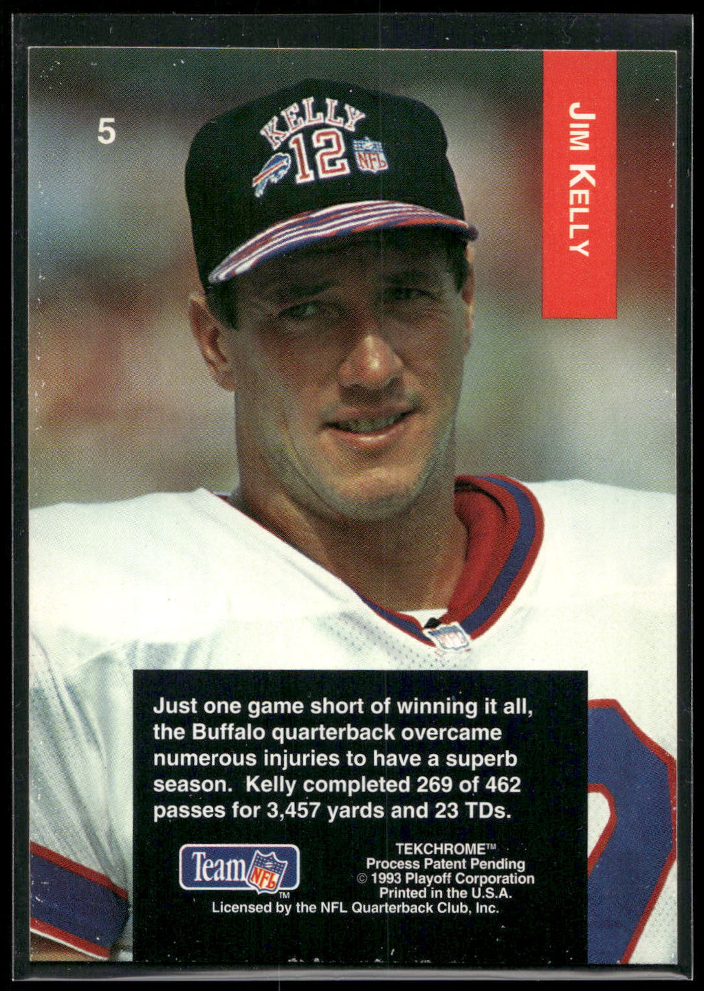 1993 Playoff #5 Jim Kelly