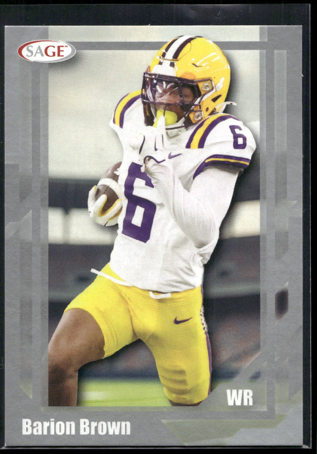 2026 SAGE #195 Barion Brown Silver