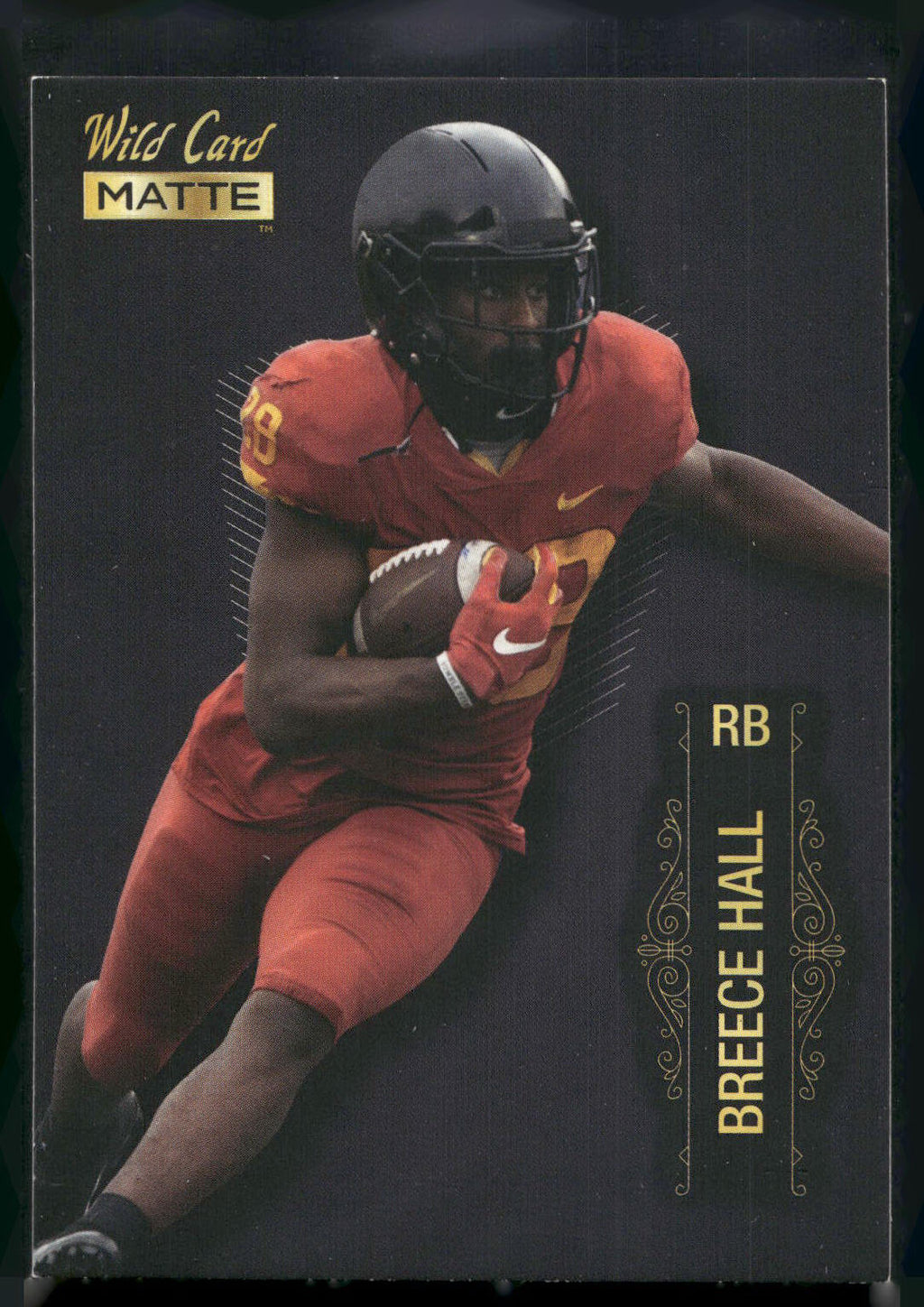 2022 Wild Card Matte #MB-6 Breece Hall Black
