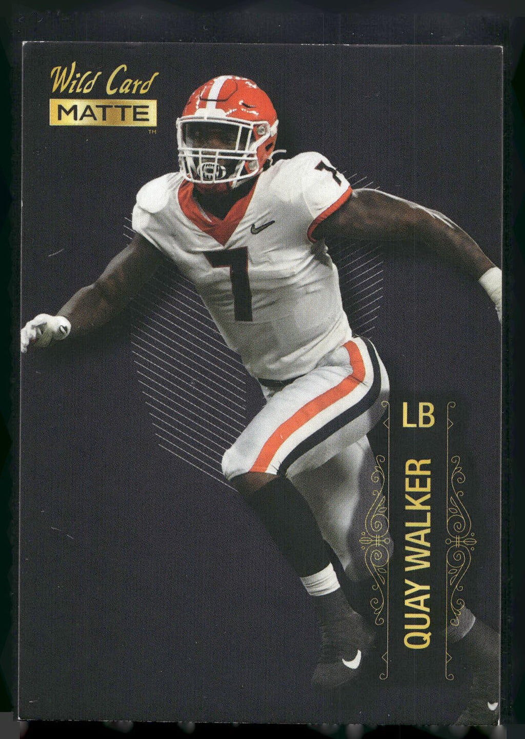 2022 Wild Card Matte #MB-95 Quay Walker Black