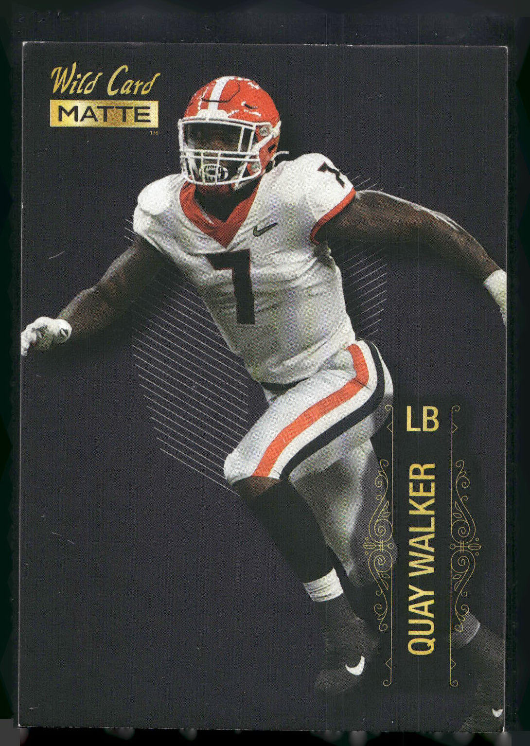 2022 Wild Card Matte #MB-95 Quay Walker Black