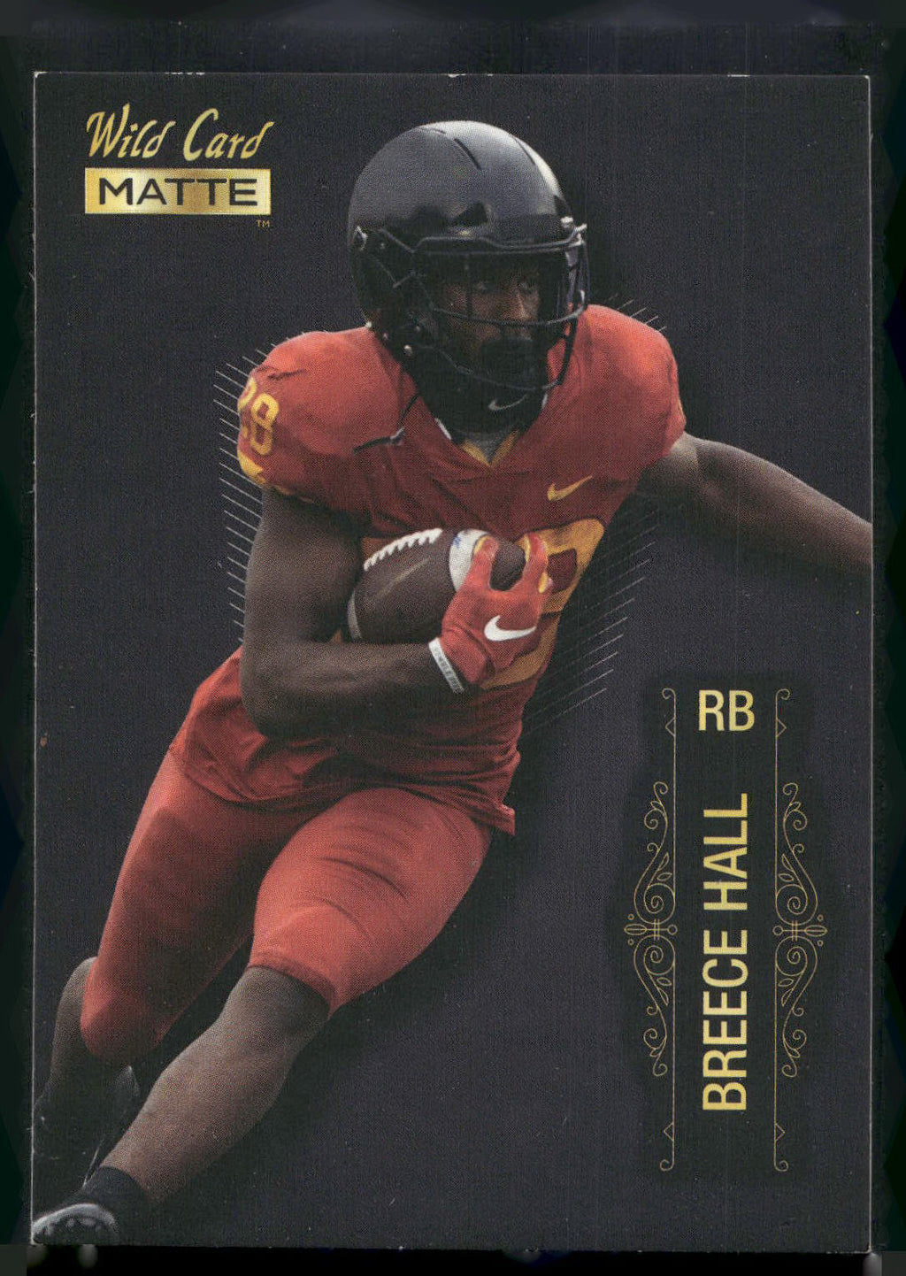 2022 Wild Card Matte #MB-6 Breece Hall Black