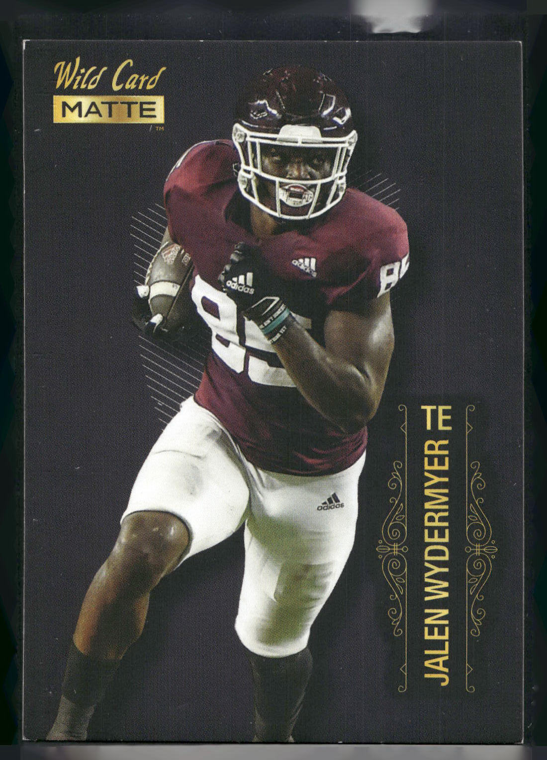 2022 Wild Card Matte #MB-56 Jalen Wydermyer Black