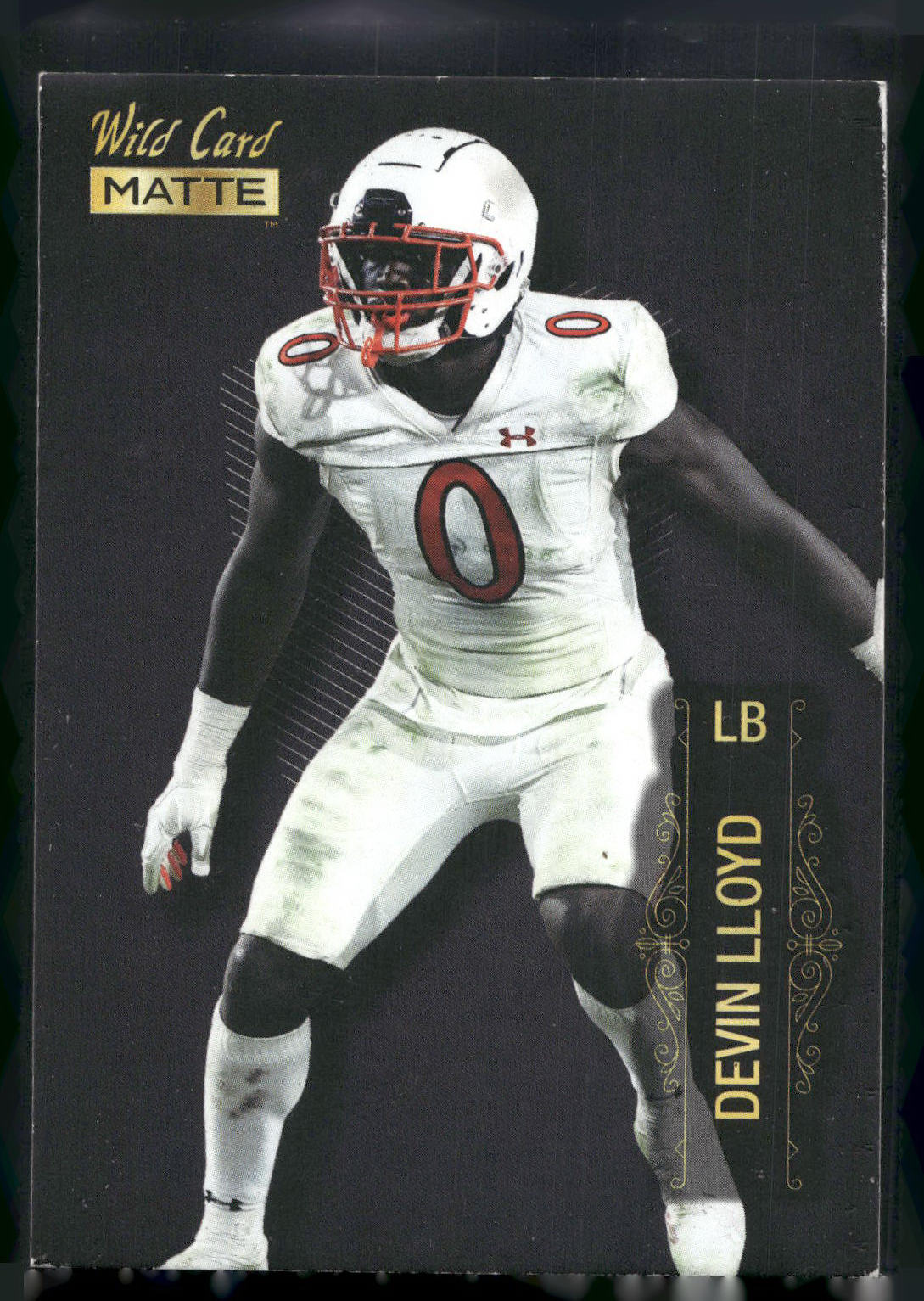 2022 Wild Card Matte #MB-36 Devin Lloyd Black