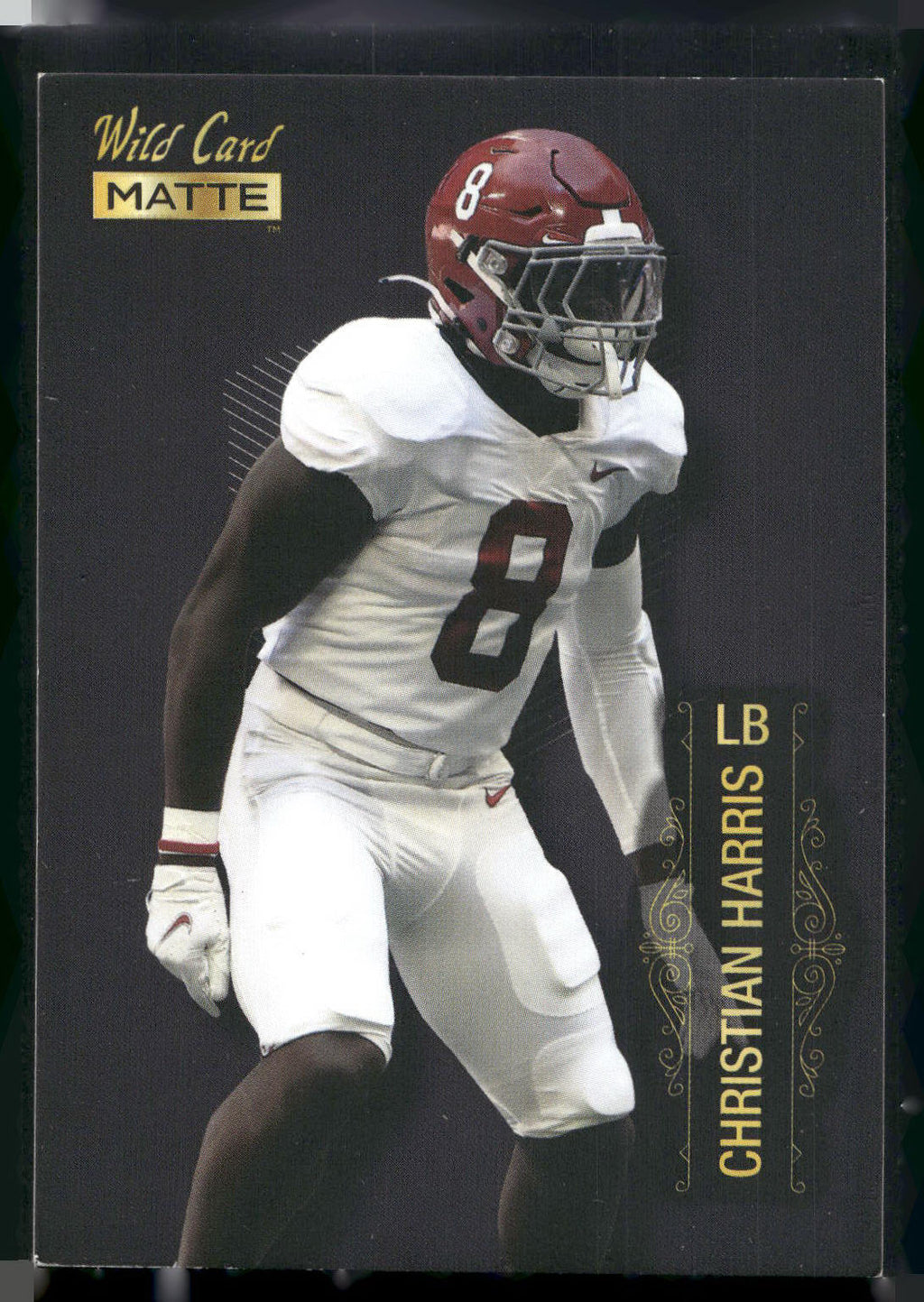 2022 Wild Card Matte #MB-15 Christian Harris Black