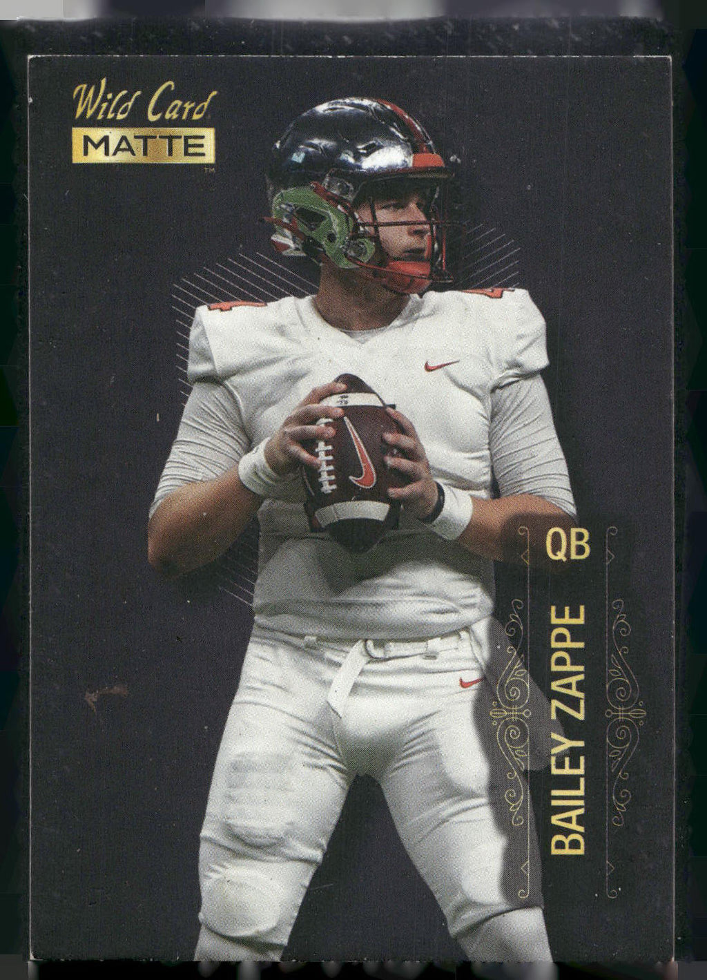 2022 Wild Card Matte #MB-5 Bailey Zappe Black