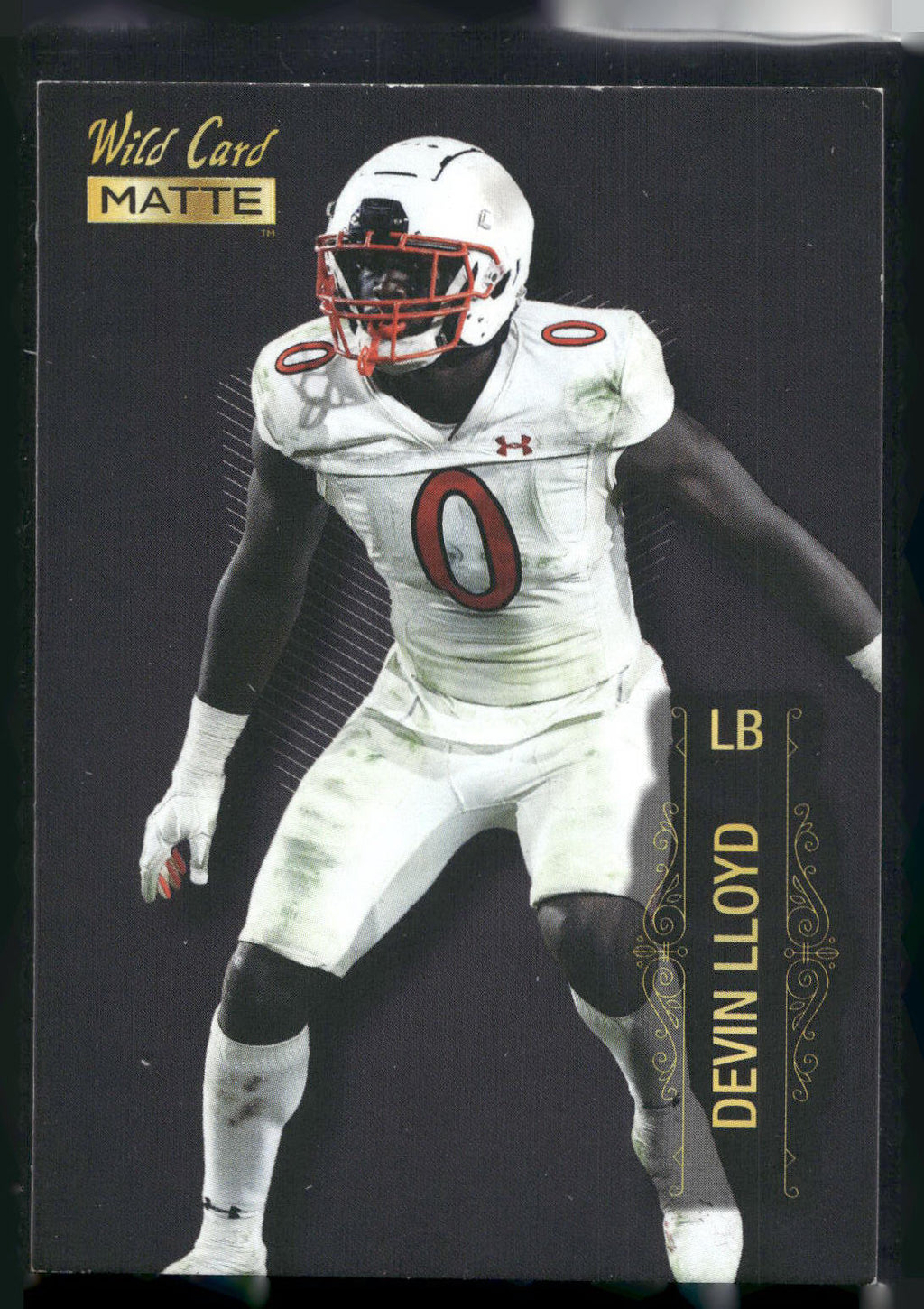 2022 Wild Card Matte #MB-36 Devin Lloyd Black