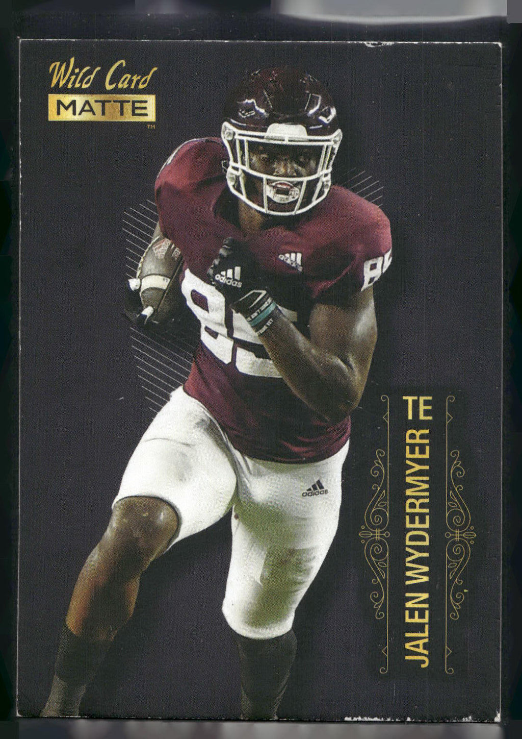2022 Wild Card Matte #MB-56 Jalen Wydermyer Black