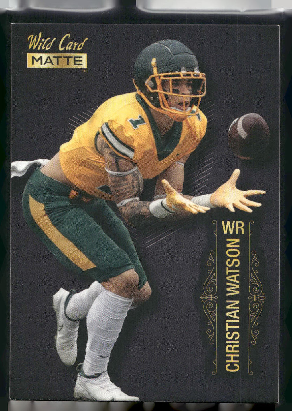 2022 Wild Card Matte #MB-16 Christian Watson Black