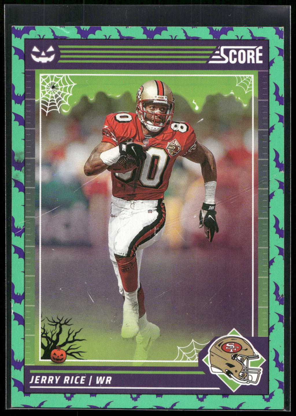 2024 Score-A-Treat #298 Jerry Rice Green Bats