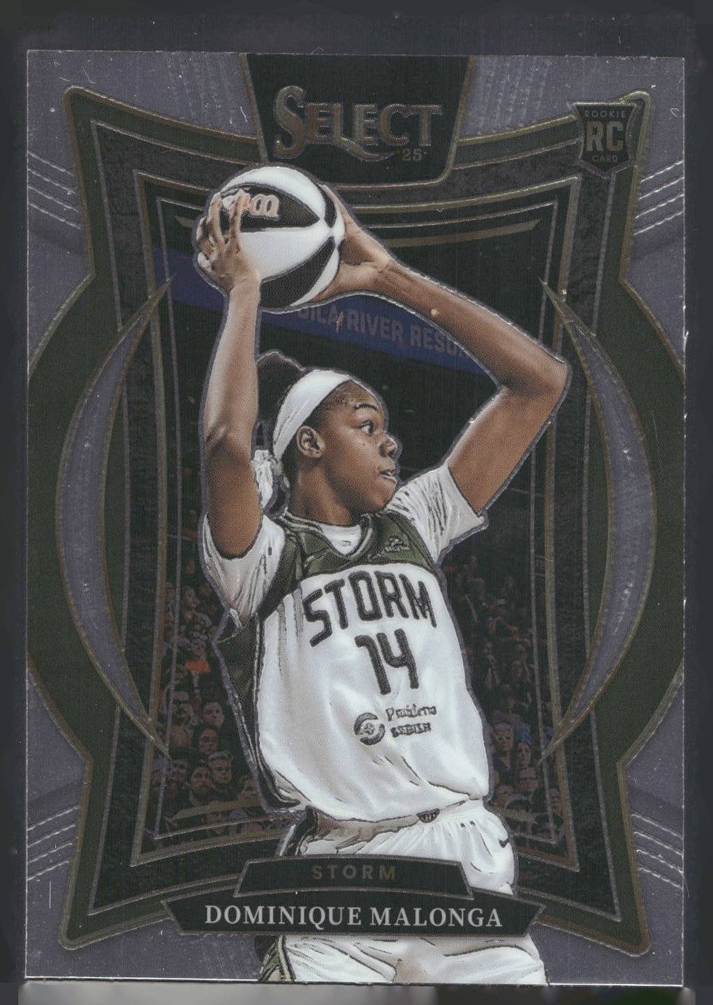 2025 Panini Select WNBA #60 Dominique Malonga