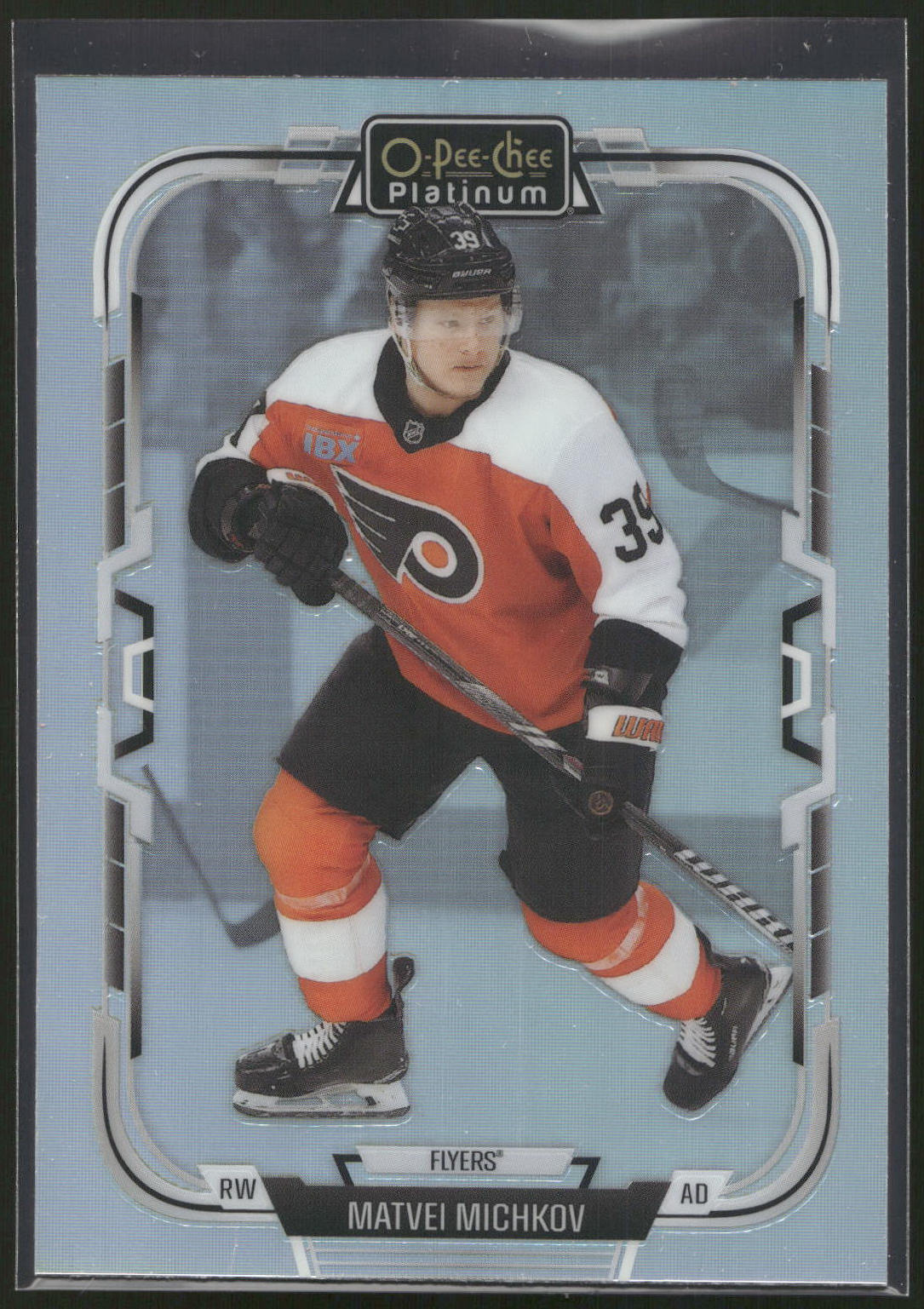 2025-26 O-Pee-Chee Platinum #136 Matvei Michkov Rainbow