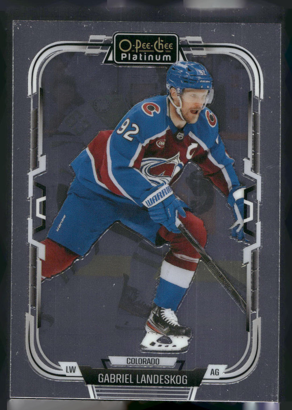 2025-26 O-Pee-Chee Platinum #36 Gabriel Landeskog