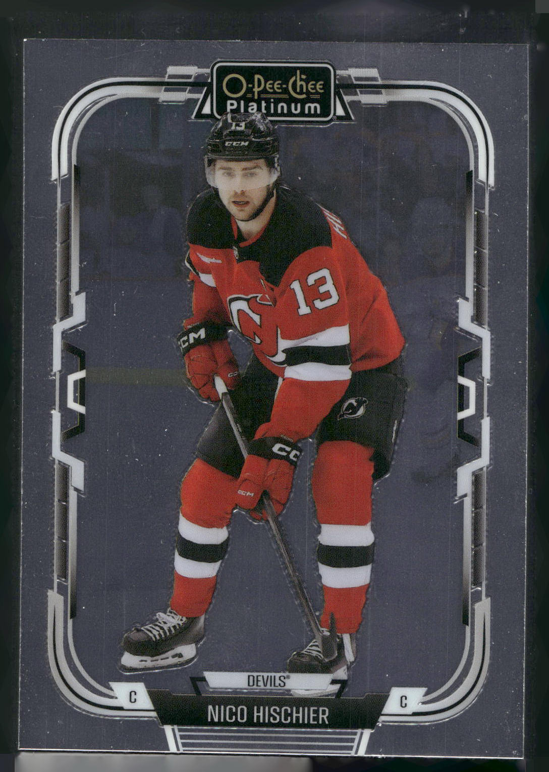 2025-26 O-Pee-Chee Platinum #3 Nico Hischier