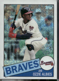 2020 Topps #85TC-4 Ozzie Albies 1985 Topps Chrome Silver Pack
